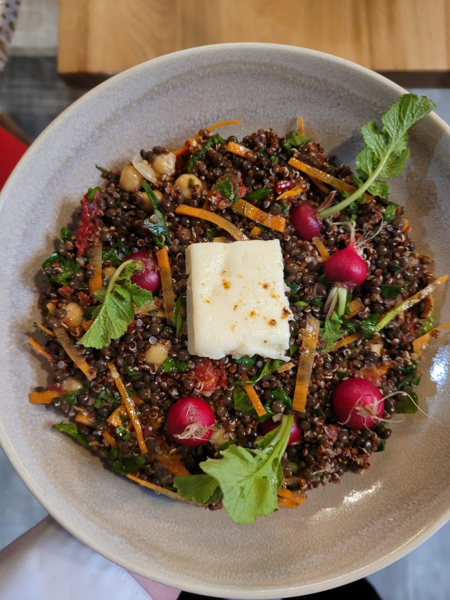Black Lentl & Red Quinoa