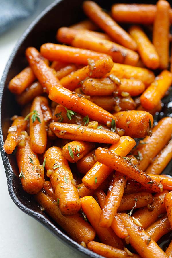 Baby Carrots in Brown Butter