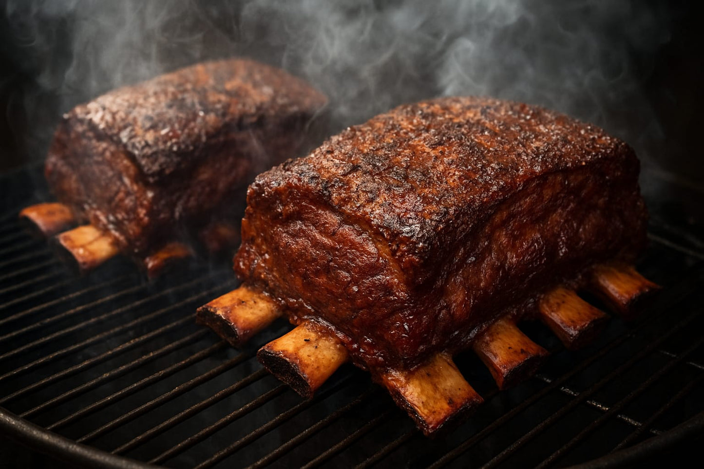 Smoked Rack of Short Ribs