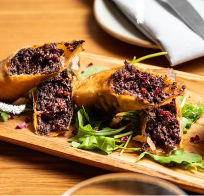 Morcilla Spring Rolls